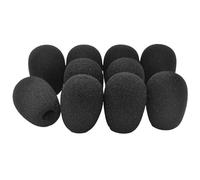 ZYHARUKO Microphones Mousse Mousse Pare-Brise Housses de Protection pour Aviation A10 Micros Simulation Casque D'entraînement Couverture
