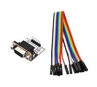 ZYHARUKO Module 232 interfaces garantissant une transmission de données sans erreur 3 V 5,5 V compatible avec câble de 2,54 mm 10 broches