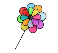 ZYHARUKO Moulins à vent d'extérieur résistants aux intempéries - Ornements de jardin pour patios, cour et balcon - Assemblage facile - Décoration extérieure rotative