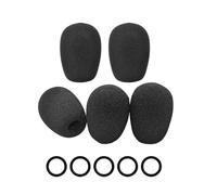 ZYHARUKO Protège-micro hypoallergénique en éponge pour micro - Réduit les bruits ambiants - Pour un son clair - Coussinets de rechange pour casques de jeu