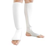 ZYHARUKO Protège-tibias pour kickboxing, Muay Thai, entraînement, jambes, cou-de-pied, cou-de-pied, protections de jambes, protège-tibias