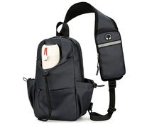 ZYHARUKO Sac à dos pour homme en tissu Oxford Sac à bandoulière pour le sport décontracté Sac à dos à bandoulière pour homme quotidien Sac à dos de sport pour homme Sac à dos décontracté, bleu