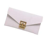 ZYHARUKO Sac à main pratique en cuir synthétique pour femme avec fermeture sécurisée spacieuse et légère, sac à main de soirée, grande capacité, sac à main de soirée, blanc, One Size