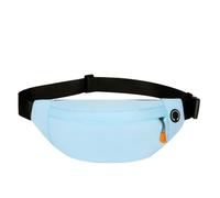 ZYHARUKO Sacs pour femme - Sac banane simple - Petit sac à bandoulière - Sac de poitrine imperméable avec sangle réglable, bleu, M2429