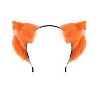 ZYHARUKO Serre-tête amusant avec oreilles d'animal pour les amateurs de cosplay, accessoire de cheveux doux et essentiel pour jeux de rôle et fêtes costumées, accessoire pour cheveux d'Halloween