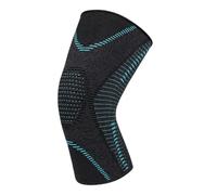 ZYHARUKO Stabilisateurs de genou superposés avec rembourrage épais et fermetures réglables - Texture du tissu pour la course à pied, la gym, l'activité de compression du genou