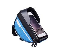ZYHARUKO Support de téléphone étanche pour vélo, guidon de vélo, résistant aux chocs, pour la plupart des téléphones de 6,4", support de guidon de vélo