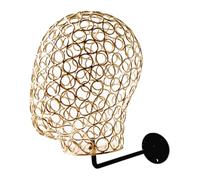 ZYHARUKO Support en métal robuste pour perruques et chapeaux - Support de perruque en métal robuste - Tête de mannequin pour chapeaux, casquettes, casques et casques d'écouteurs