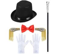 ZYHARUKO Tenue de magicien élégante pour adultes et enfants - Design confortable et léger - Chapeau parfait pour le cosplay - Costume de magicien professionnel