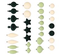 ZYHARUKO Velutinous Christmas Decoration Collection Impregnable Unique Plan Holiday Party Deck Set Velutinous Sphère Set