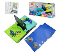 ZYHDFH IQ Puzzle Games Cadeau IQ Fit Jeux de Logique 3D avec 80 Défis Jeux de Réflexion & Décompression Jeu Casse Tête pour Enfants dès 6 Ans et Adultes