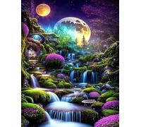 ZYHDK 1000 Pièces - Art Puzzle - Affiches Colorées - Landscapes - Jeu De Décompression Familial - Adult Alzheimer Gifts - Décoration Murale - Jz64Ap