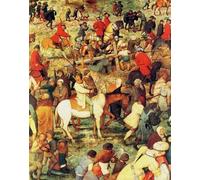 ZYHDK 1000 Pièces Puzzle - Art Oil Painting - Retro Puzzle Irrégulier - Bruegels Reproductions - Jouets Éducatifs pour Adultes - Wall Art Gifts - Jz189Ap