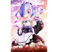 ZYHDK 1000 Pièces Puzzle Artistique ，Difficult Puzzle,Japanese Animes Otherworldly Life from Scratch Natsuki Affiches ， Jouet Personnalisé pour Enfants Et Adultes Xd15Yk