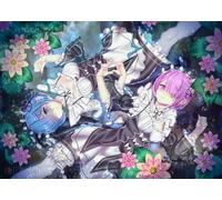 ZYHDK 1000 Pièces Puzzle Artistique ，Difficult Puzzle,Japanese Animes Otherworldly Life from Scratch Natsuki Affiches ， Jouet Personnalisé pour Enfants Et Adultes Xd12Yk