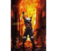 ZYHDK 1000 Pièces Puzzle，Irregular Puzzle ，Japanese Animes My Heross Academias Affiches,Adult's Jeux De Mémoire pour Adultes ，Wall Art Gifts Xd97Yk