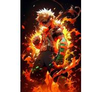 ZYHDK 1000 Pièces Puzzle，Irregular Puzzle ，Japanese Animes My Heross Academias Affiches,Adult's Jeux De Mémoire pour Adultes ，Wall Art Gifts Xd101Yk