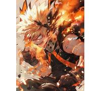 ZYHDK 1000 Pièces Puzzle，Irregular Puzzle ，Japanese Animes My Heross Academias Affiches,Adult's Jeux De Mémoire pour Adultes ，Wall Art Gifts Xd98Yk