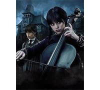 ZYHDK 1500 Pièces - Affiche - Difficult Puzzle - Gifts - Classic Horror Film Wednesdays Art Picture - Puzzle Amusant Et Personnalisé pour Adultes - Yz143Wk