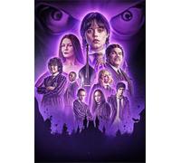 ZYHDK 1500 Pièces - Affiche - Difficult Puzzle - Gifts - Classic Horror Film Wednesdays Art Picture - Puzzle Amusant Et Personnalisé pour Adultes - Yz142Wk