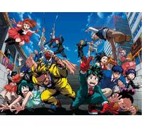 ZYHDK 1500 Pièces - Affiche - Difficult Puzzle - Gifts - Coloré - Japanese Animes My Heross Academias - Jouets De Jeux Personnalisés pour Enfants Et Adultes - Jw264Zk
