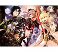 ZYHDK 1500 Pièces ,Affiche ,Difficult Puzzle ,Gifts ,Colorful ,Classic Japanese Animes Seraphs of The End ,Image d'art De Jeu De Soulagement du Stress pour Adultes - Kz77Dw
