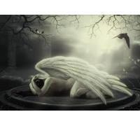 ZYHDK 1500 Pièces - Affiche - Difficult Puzzle - Gifts - Fallenangel Art Painting - Jouets De Défi Personnalisés pour Adultes - Décoration D'Intérieur - Jw137Zk