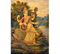 ZYHDK 1500 Pièces ,Affiche ,Puzzle Difficile ,Gifts ,Imagé ,India Saraswatis Art Painting ,Jeux De Mémoire Et De Cognition pour Les Personnes Âgées ,Décoration D'Intérieur,Rh71Mo