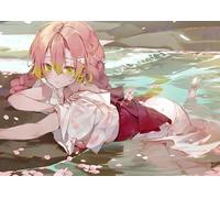 ZYHDK 1500 Pièces ，Colorful Fun Puzzle ，Photos ，Gifts ，Demons Kanroji Mitsuri Japanese Animes Affiche ，Jeux Et Jouets Personnalisés pour Enfants Et Adultes - Yw85Kj