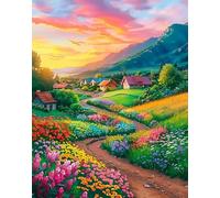 ZYHDK 1500 Pièces ,Colorful Puzzle ,Photos ,Gifts ,Countrysides Scenery ,Jeux De Réduction du Stress en Famille ,Décoration Murale - Kz146Dw