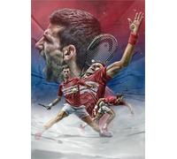 ZYHDK 1500 Pièces ,Colorful Puzzles ,Affiche ,Gifts ,Tennis Player Art Photos ,Jouets De Défi Difficiles Et Amusants pour Toute La Famille - Kz189Dw