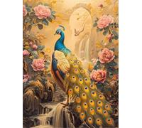 ZYHDK 1500 Pièces ,Irregular Puzzle ,Affiche ,Gifts ,Coloré Peacockss Abstract Art Photos, Jouets De Défi Difficiles Et Amusants pour Toute La Famille ,Décoration D'Intérieur - Yz125Wk