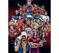 ZYHDK 1500 Pièces - Photos - Difficult Puzzle - Gifts - Football Players Art Affiche - Jouets De Défi Personnalisés pour Adultes - Jeu De Mémoire Et De Cognition - Jw115Zk