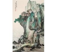 ZYHDK 1500 Pièces - Photos - Gifts - Irregular Puzzle - Chinese Landscape Retro Painting - Fjouets De Défi Difficiles Et Amusants pour La Famille - Décoration Murale - Xw245Zk
