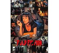 ZYHDK 1500 Pièces - Photos - Gifts - Irregular Puzzle - Pulps Films Fictions Uma Thurman Affiche - Jouets De Défi Difficiles Et Amusants pour Toute La Famille - Kz320Dw