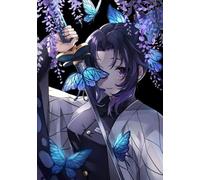 ZYHDK 1500 Pièces - Photos - Gifts - Puzzle Coloré - Demons Kochou Shinobus Japanese Animes Affiche - Jouets Éducatifs pour Enfants,Rh285Mo