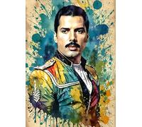 ZYHDK 1500 Pièces - Photos - Gifts - Puzzle Coloré - Queen.Band Art Affiche - Jeux De Réduction du Stress en Famille - Jouets Amusants pour Adultes,Rh187Mo