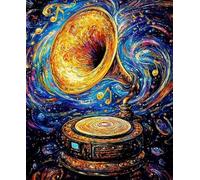 ZYHDK 1500 Pièces Puzzle, Abstract Musicals Instruments Painting, Puzzle Personnalisé pour Adulte,Jeux De Réduction du Stress en Famille, Dh260Sz