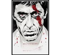 ZYHDK 1500 Pièces - Puzzle Irrégulier Coloré - Classic Film Scarfaces Posters - Jouets De Défi Personnalisés pour Adultes - Jouets De Défi Amusants en Famille Gifts - Wz205Zw
