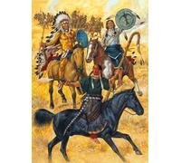 ZYHDK - 1500 Pièces Puzzles pour Adultes - Nativess India Art Painting - Famille Fun Challenge Games,Difficult 1500 Pièces pour Défi Adultes - Hd28Zt