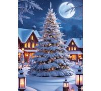 ZYHDK - 1500 Piècess Colorful Puzzle - Poster - Gifts - Christmass Tree Art Pictures - Famille Jouets De Défi Difficiles - Décoration Murale - 1500 Piècess Colorful Puzzle - Hd102Zt