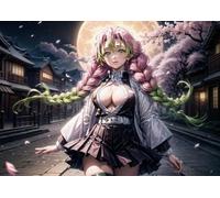 ZYHDK 2000 Pièces - Puzzle Difficile - Coloré Puzzle - Japanese Animes Demons Kanroji Mitsuri Posters - Adulte Personnalisé pour Enfants Gifts Toy - Hz114Zt