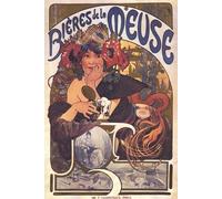ZYHDK - 2000 Pièces - Puzzle pour Adultes - Cadeaux - Alphonse Mucha Classic Peinture - Jeux De Mémoire Et De Cognition pour Personnes Âgées - Décoration Murale - JP96Aq