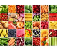 ZYHDK - 2000 Pièces - Puzzles Difficiles - Cadeaux - Photos - Vegetable and Fruitss Collages - des Puzzles Amusants pour Adultes Et Adolescents - Jouet De Décompression - Hj171Mb