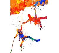 ZYHDK Coloré Puzzle - 1500 Pièces - Photos - Gifts - Climbings Sports Art Affiche - Jeux De Réduction du Stress en Famille - Gedächtnis- Und Wahrnehmungs Spielzeug,Xz109Wp