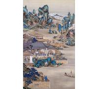 ZYHDK Puzzle 1500 Pièces - Affiche - Difficult Puzzle - Gifts - China Imperials Palacess Oil Painting - Jeux De Réduction du Stress en Famille - Décoration Murale, Wx224Zk