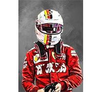 ZYHDK Puzzle 1500 Pièces - Affiche - Difficult Puzzle - Gifts - F1 Racers Art Picture - Jeux De Réduction du Stress en Famille - Jouets De Défi pour Adultes,Xz189Wp