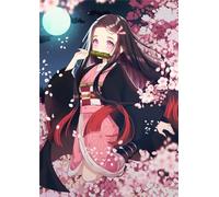 ZYHDK Puzzle 1500 Pièces ，Colorful Fun Puzzle ，Photos ，Gifts ，Classic Japanese Animes Demons Nezukos ，Jouets Éducatifs pour Enfants ，Jeux De Mémoire Et De Cognition - Yw189Kj