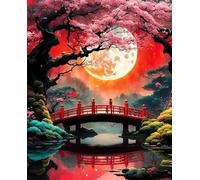 ZYHDK Puzzle 1500 Pièces, Irregularity Puzzle, Japanese Landscapes Imperials Palaces Oil Painting, Jouets Personnalisés pour Adultes Gifts, Dh170Sz