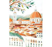 ZYHDK Puzzle 1500 Pièces - Photos - Gifts - Irregular Puzzle - Florence Travel Affiche - Jeux De Réduction du Stress en Famille - Jouets De Défi pour Adultes - Xw205Zk